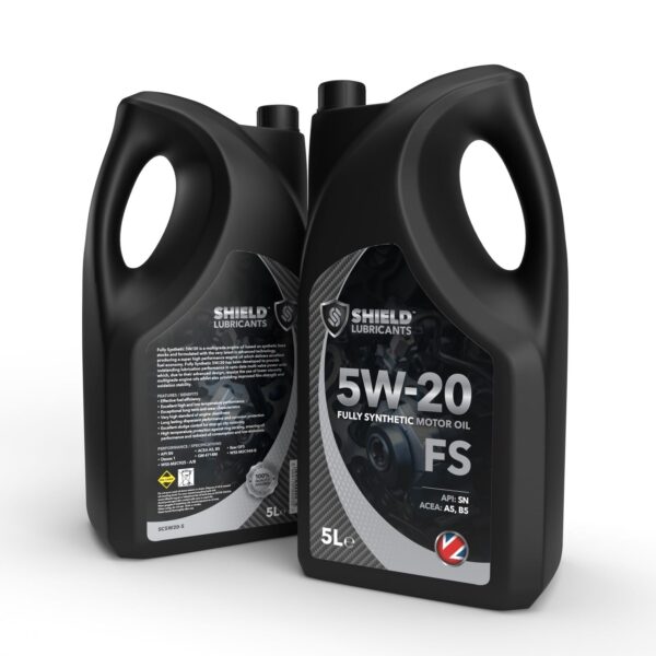 5W20 FULLY SYNTHETIC ENGINE OIL - 1L, 5L, 20L, 200L, 1000L 5W-20 SHIELD - Image 2