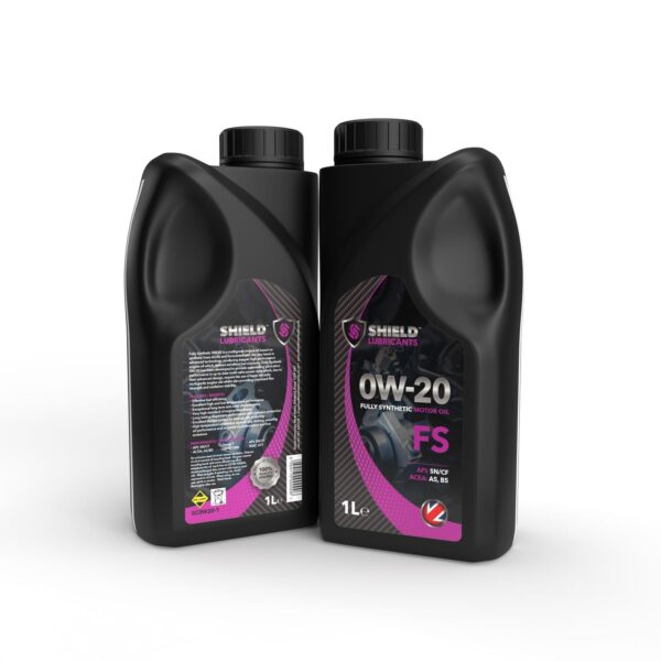 0W20 FULLY SYNTHETIC SHIELD ENGINE OIL - 1L, 5L, 20L, 200L, 1000L 0W20