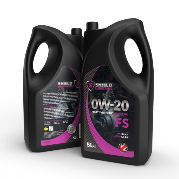 0W20 FULLY SYNTHETIC SHIELD ENGINE OIL - 1L, 5L, 20L, 200L, 1000L 0W20 - Image 2