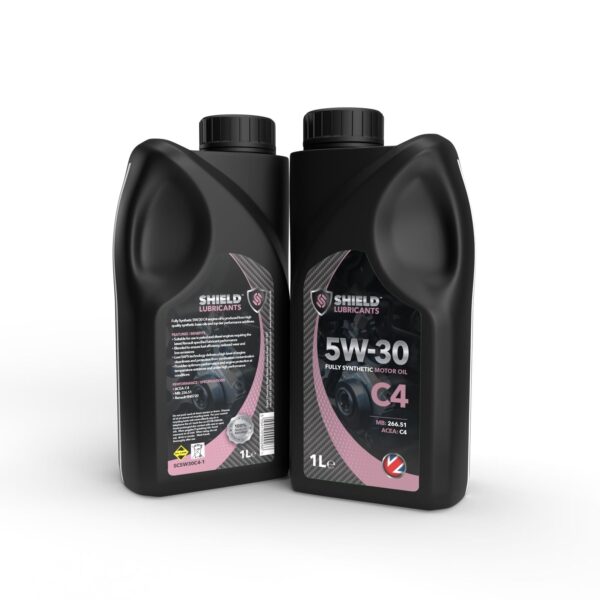 5W30 C4 FULLY SYNTHETIC ENGINE OIL - 1L, 5L, 20L, 200L, 1000L SHIELD 5W-30