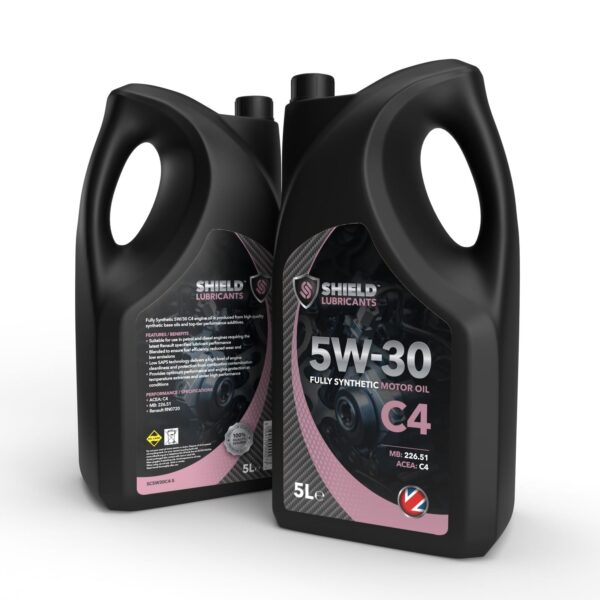 5W30 C4 FULLY SYNTHETIC ENGINE OIL - 1L, 5L, 20L, 200L, 1000L SHIELD 5W-30 - Image 2