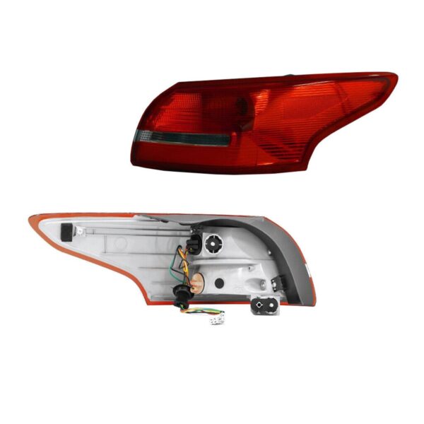 Right Rear Outer Light Lamp Unit For Ford Focus Mk3 O/S Unit Saloon 14- 1939578 - Image 2