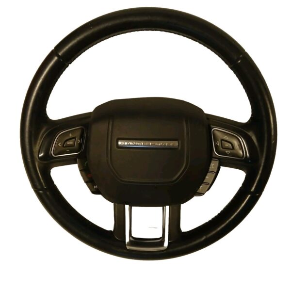 RANGE ROVER EVOQUE L538 MULTI FUNCTION STEERING WHEEL LEATHER WITH AIRBAG 13-18