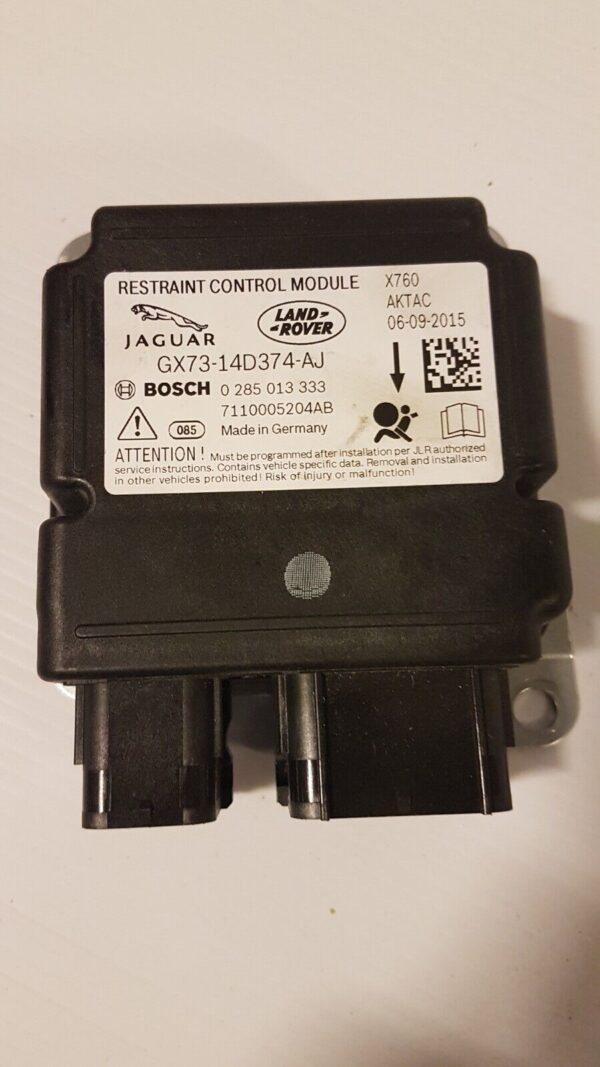 JAGUAR F-PACE X761 Restraint Control Unit GX73-14D374-AJ - Image 4