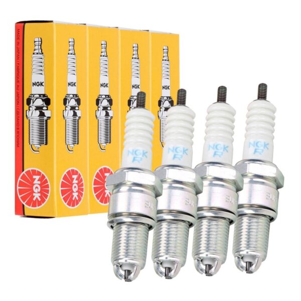 NGK Spark Plug x 4 Fits Alfa Romeo Audi Benz VW Zastava Ford Ducato Simca Austin