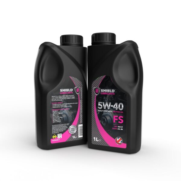 5W40 FULLY SYNTHETIC ENGINE OIL - 1L, 5L, 20L, 200L, 1000L 5W-40 SHIELD