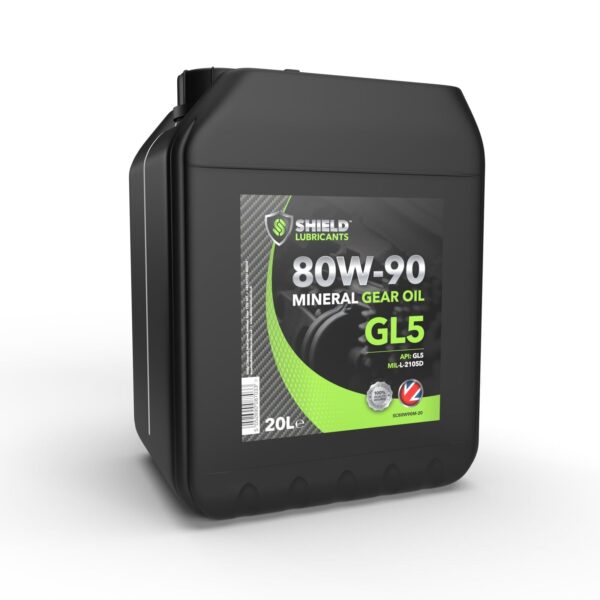 80W90 GL5 MINERAL GEAR OIL - 1L, 5L, 20L, 200L, 1000L 8W-90 SHIELD LUBRICANTS - Image 3