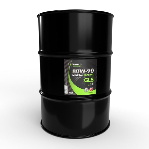 80W90 GL5 MINERAL GEAR OIL - 1L, 5L, 20L, 200L, 1000L 8W-90 SHIELD LUBRICANTS - Image 4