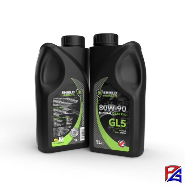 80W90 GL5 MINERAL GEAR OIL - 1L, 5L, 20L, 200L, 1000L 8W-90 SHIELD LUBRICANTS - Image 5