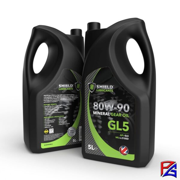 80W90 GL5 MINERAL GEAR OIL - 1L, 5L, 20L, 200L, 1000L 8W-90 SHIELD LUBRICANTS - Image 6