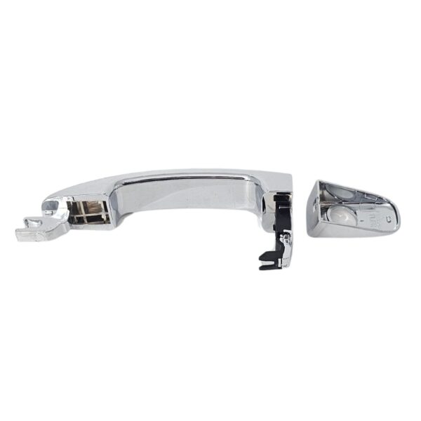 Chrome Outer Door Handle Left Right With Lock Hole Fits Ford Ranger 2011 On - Image 3