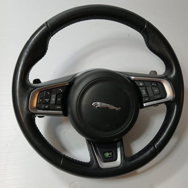 JAGUAR XE X760 STEERING WHEEL MUTLIFUNCTION PADDLE SHIFT AIR BAG GX7M3F563JC8PVJ - Image 3