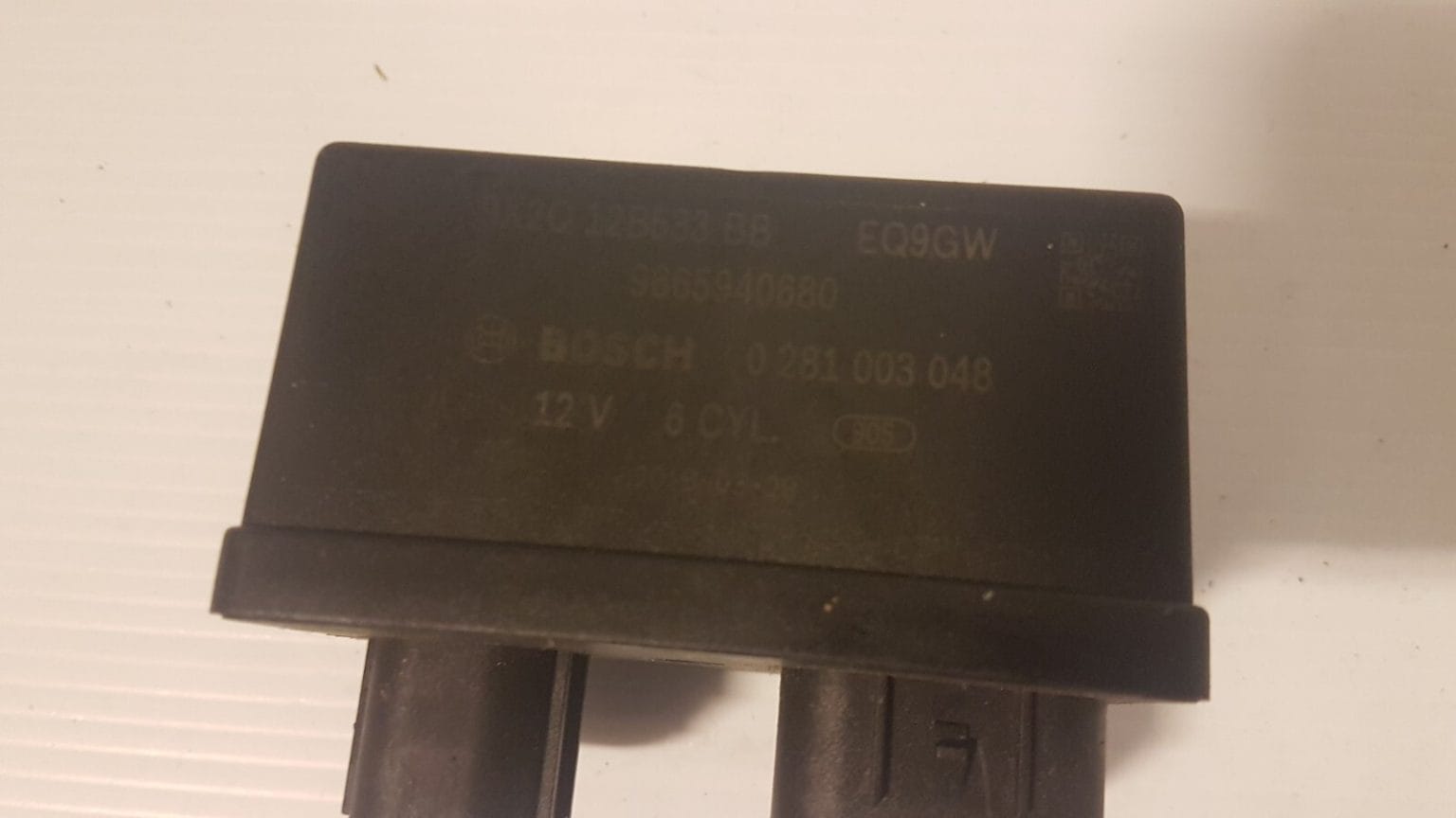 BOSCH RANGE ROVER SPORT GLOW PLUG RELAY CONTROL MODULE 9X2Q12B533BB ...