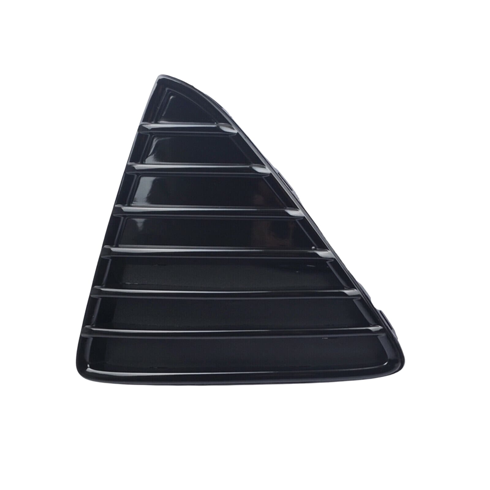 Triangle Bumber Left Front Bumper Triangle Moulding Grille For Ford Focus Gloss Black ...